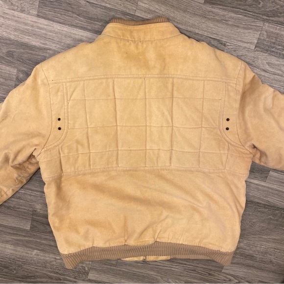 ‘90s VTG L’Avion Jacket 42 Measurement Good Condition Tan Hong Kong - Picture 9 of 9